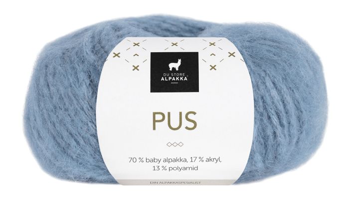 Pus garn 4003 Jeansblå