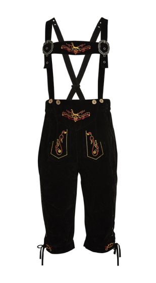 Oktoberfest Anton Lederhosen sort
