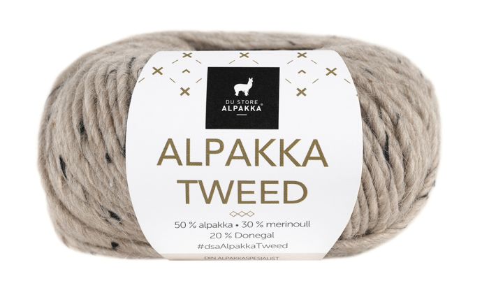 Alpakka Tweed 107 Beige