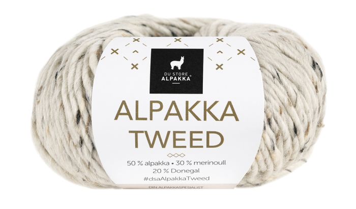 Alpakka Tweed 113 Natur