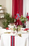 17.Mai lys 2pk rød/hvit/blå