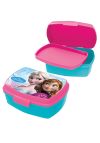 Disney Frozen matboks med innlegg turkis/rosa