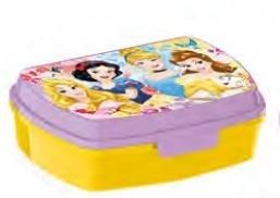 Disney Princess matboks gul/lilla