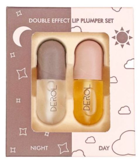 DEROL Day and Night Lip Plumper Set Original