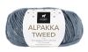 Alpakka Tweed 104 Blå