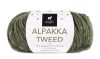 Alpakka Tweed 110 Oliven