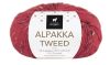 Alpakka Tweed 120 Rød