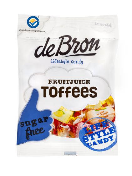 de Bron Fruitjuice toffee fruktsmak