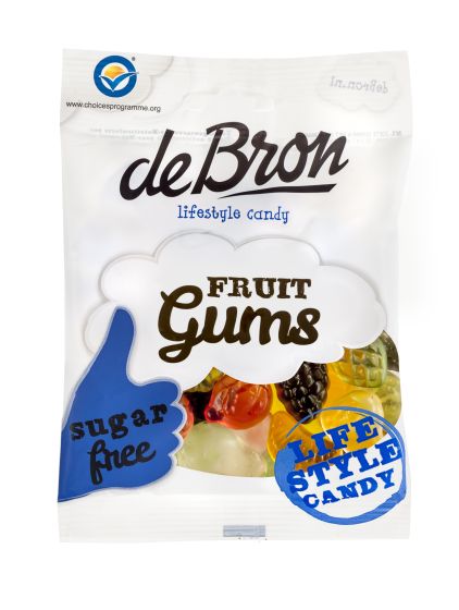 de Bron Fruit Gums fruktsmak