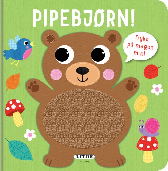 Lekebok Pipebjørn med lyd original