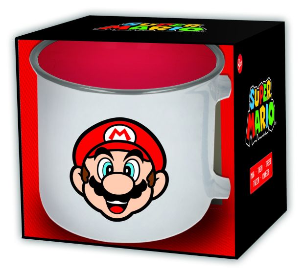 Super Mario krus i gaveeske 240ml orginal