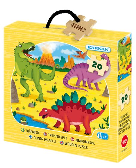 Trepuslespill Dinosaur 20 biter .