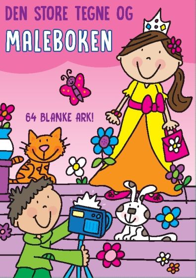 Den store tegne og maleboken original