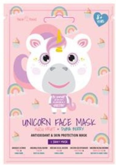 KIDS Ansiktsmaske unicorn.