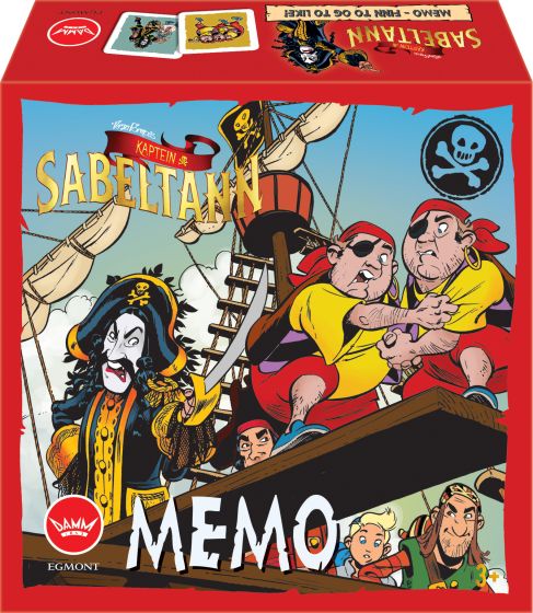 Memo Kaptein Sabeltann standard