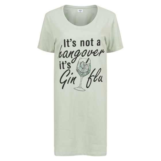 Nattkjole med gin Grønn..