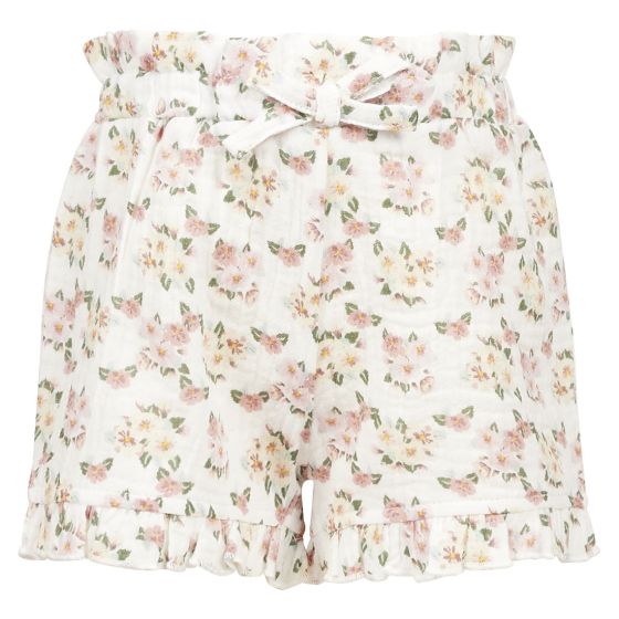 Shorts Petunia Offwhite-rosa