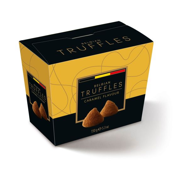 Belgiske trøfler caramel