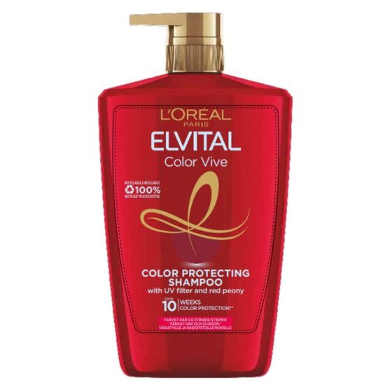 Shampoo Elvital Color Vive 1000ml Original.