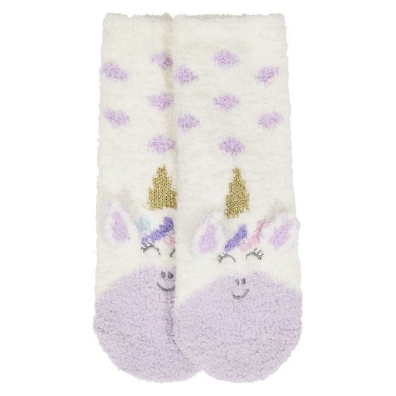 Sokker i chenille Unicorn .