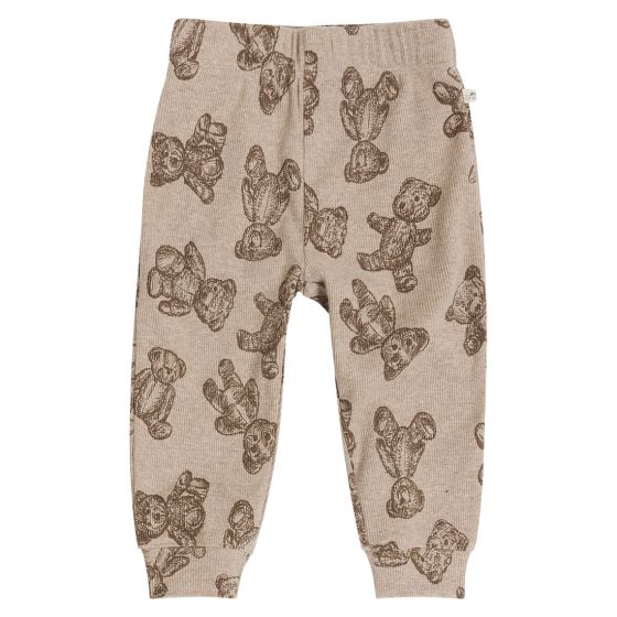 Leggings med print Teddy .