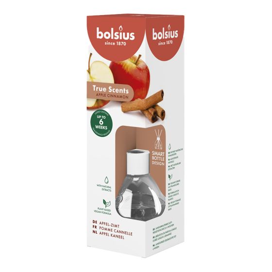 True Scent duftolje med pinner 60ml Apple cinn