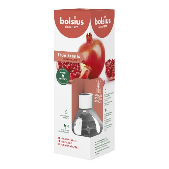 True Scent duftolje med pinner 60ml Pomegranat