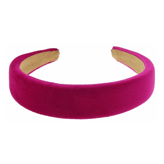 Hårbøyle fløyel Rosa.