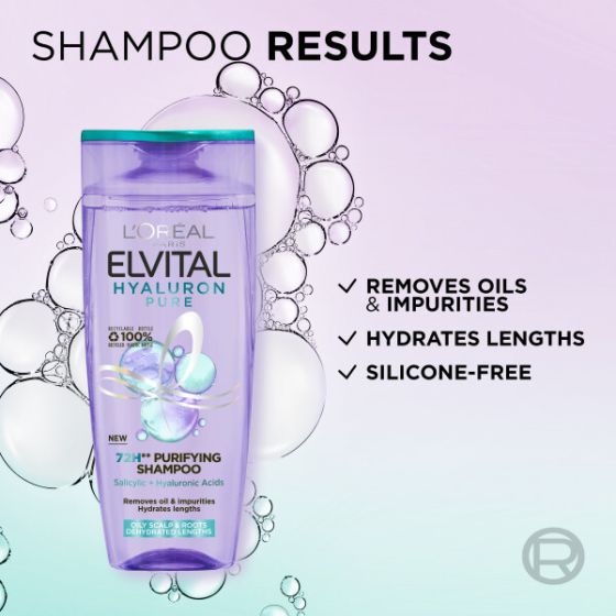 Elvital Hyaluron Pure Shampoo 400ml 