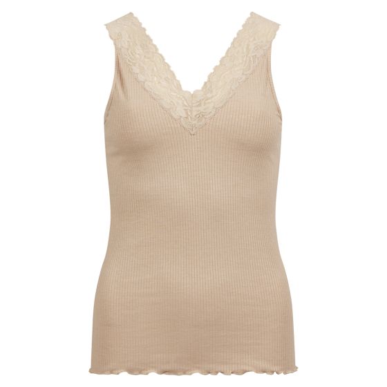 Loved rib singlet .