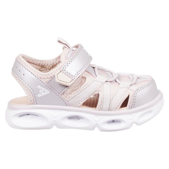 Sandal med lys og lukket tå BoBe Rosa