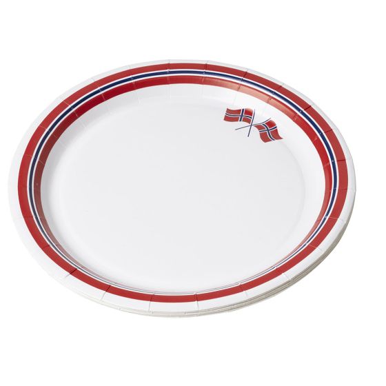 17mai papptallerken 6pk Anni .