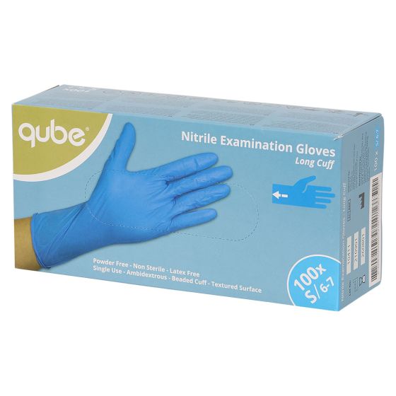 Engangshansker Nitril Blå