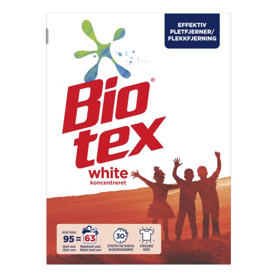 Biotex Vaskepulver white