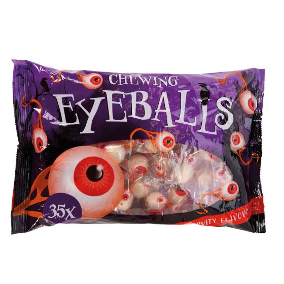 Tyggegummi øye Halloween 35pk Original
