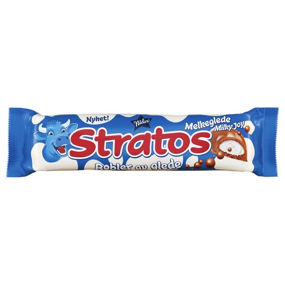 Stratos Melkeglede Sjokoladebar Original