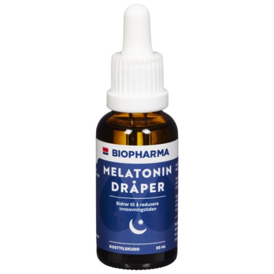 Biopharma Melatonin Dråper original