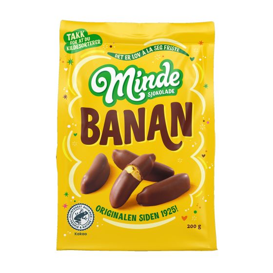 MINDE Banan  sjokolade og banan