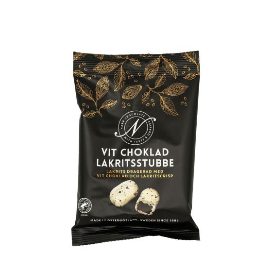 Chocolate Lakris med hvit sjokolade
