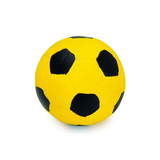 Beeztees Hundeleke fotball gul