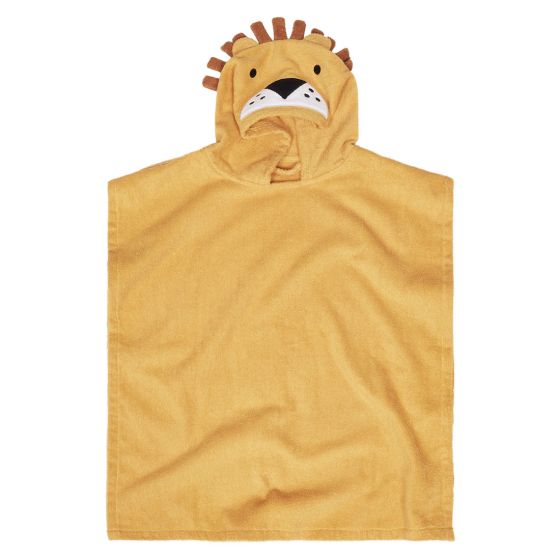 Badeponcho Dyrisk 60X70cm Gul