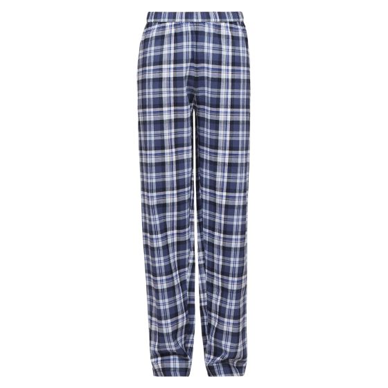 Pyjamasbukse i flanell Marine