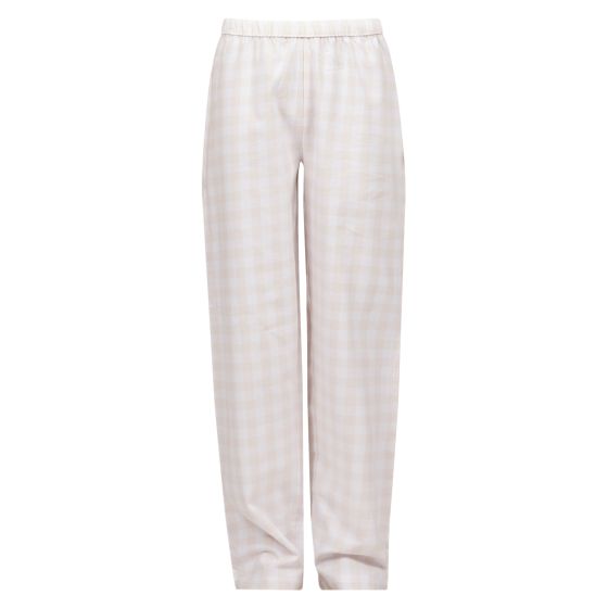 Pyjamasbukse i flanell Rosa