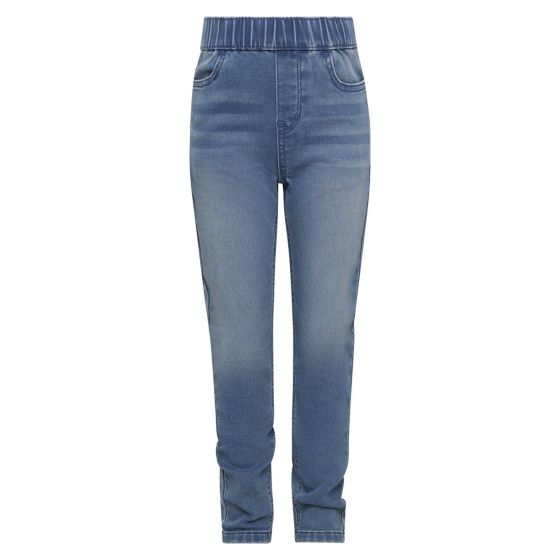 Jeans med elastikk i midjen 