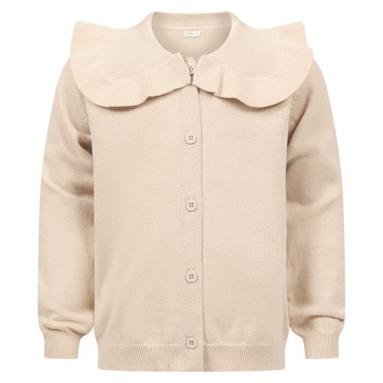 Strikket Cardigan Beige
