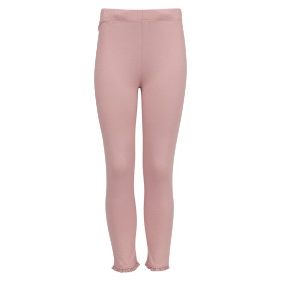 Leggings med blonder Rosa