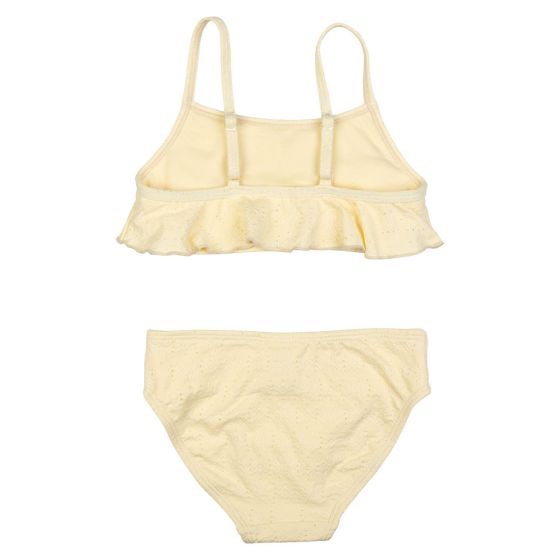 Bikini med volanger Gul