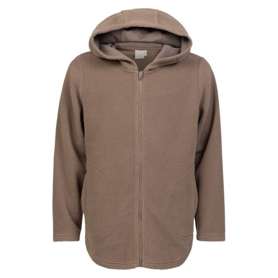 Fleecejakke Brun