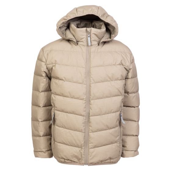Dunjakke Hovden Beige