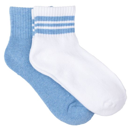 Tennissokk 2pk Blå